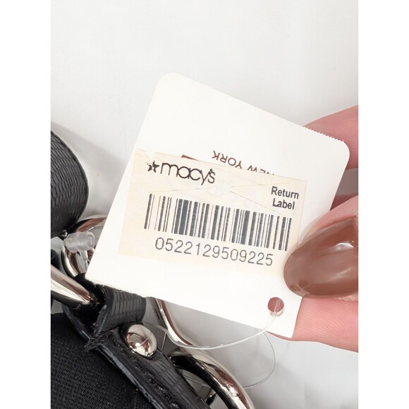 Coach Madison Black Op Art Sateen Isabelle Jacquard Signature 21121 Shoulder Bag - Picture 3 of 12